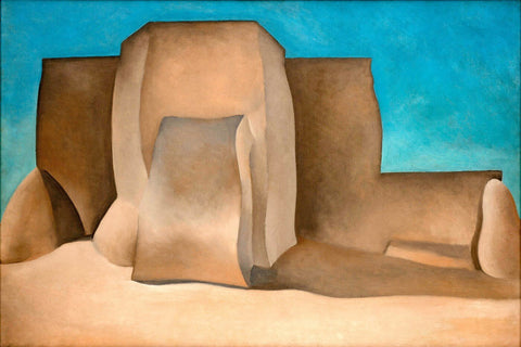 Ranchos Church II - Georgia OKeeffe by Georgia OKeeffe