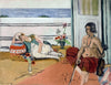 Odalisque On The Terrace - Henri Matisse - Post-Impressionist Art Painting - Art Prints