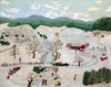 Over The River To Grandmas House - Grandma Moses (Anna Mary Robertson) - Folk Art Painting - Posters