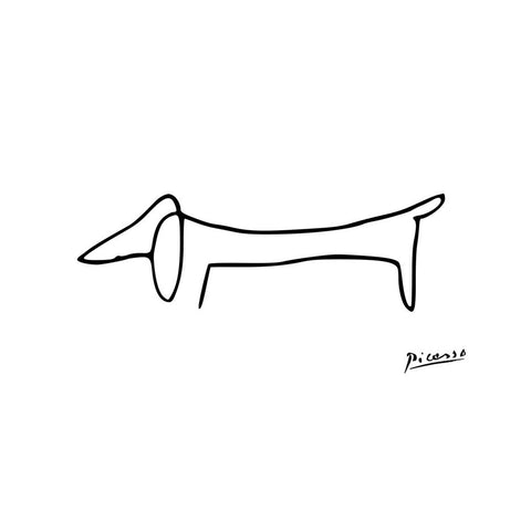 Dachshund - Posters by Pablo Picasso