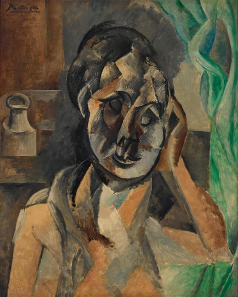 La Femme Au Pot De Moutarde - (Woman with Mustard Pot) - Large Art Prints