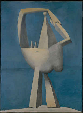Desnudo De Pie Junto Al Mar - (Nude Standing by the Sea) by Pablo Picasso