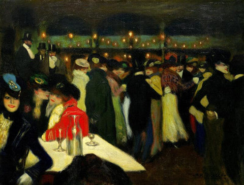 Le Moulin De La Galette by Pablo Picasso