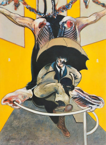 The Second Version of Painting 1946 - Francis Bacon - Abstract Expressionist Painting by Francis Bacon