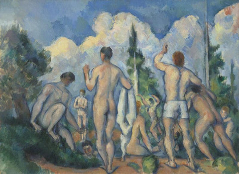 The Bathers - II by Paul Cézanne