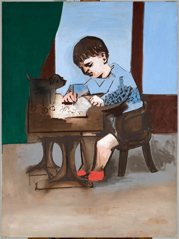 Pablo Picasso - Paul Dessinant (1923) by Pablo Picasso