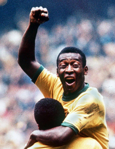 Pele - Brazil - FIFA Legend - Greatest Football Player - Poster by Tallenge