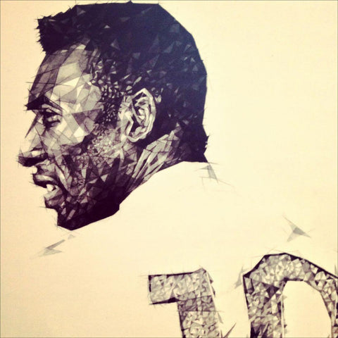 Pele - Brazil - FIFA Legends - Football Poster 1 by Tallenge
