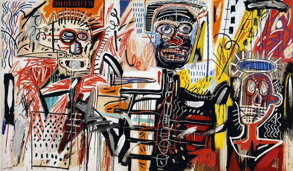 Philistines - Jean-Michel Basquiat - Neo Expressionist Painting - Art Prints
