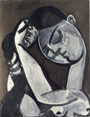 Femme se coiffant (Woman Combing her Hair) by Pablo Picasso