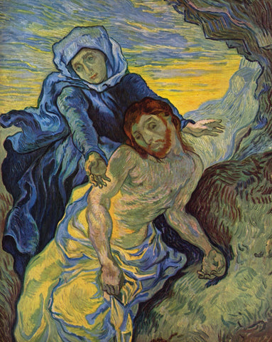 Pietà - Posters by Vincent van Gogh