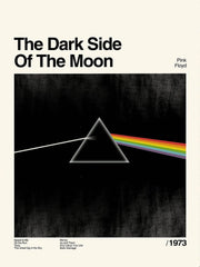 Pink Floyd - Dark Side Of The Moon Album Cover - Music Poster