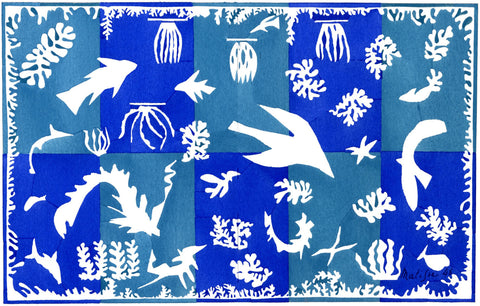 Polynesia, The Sea (Polynésie, La Mer) – Henri Matisse - Cutouts Lithograph Art Print by Henri Matisse