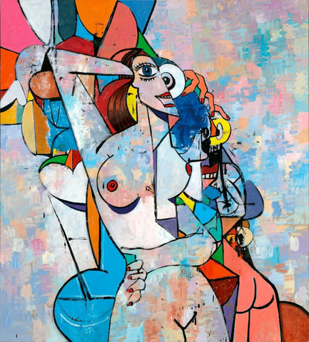 Pop Art - Nude Forms by Aron Derick