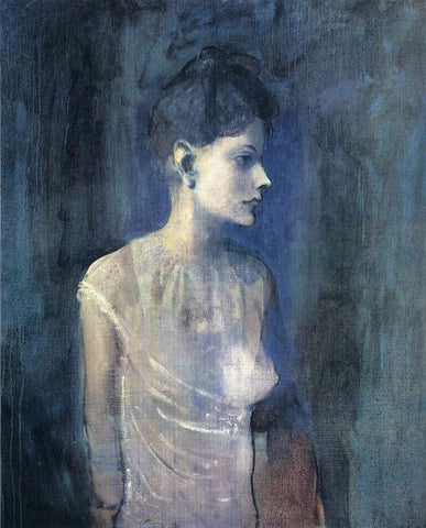 Portrait of Seniora Soler (La Femme En Chemise) by Pablo Picasso