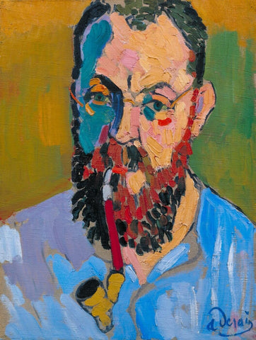 Portrait Of Henri Matisse by Andre Derain