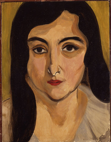 Portrait Of Lorette (Portrait de Lorette) 1917 – Henri Matisse Painting by Henri Matisse