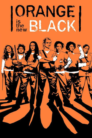 Poster - Orange Is The New Black - Graphic Art - TV Show Collection - Canvas Prints by Peter James