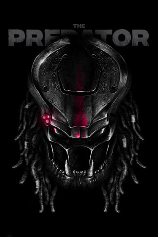 Predator - Hollywood Sci Fi Action Movie Poster - Canvas Prints by Tim