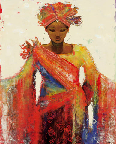 Princess - Modern Art Contemporary Painting by Contemporary