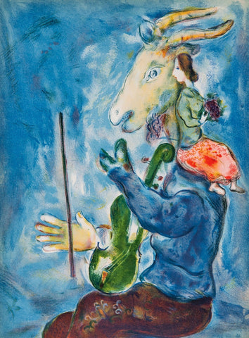 Printemps - Canvas Prints by Marc Chagall