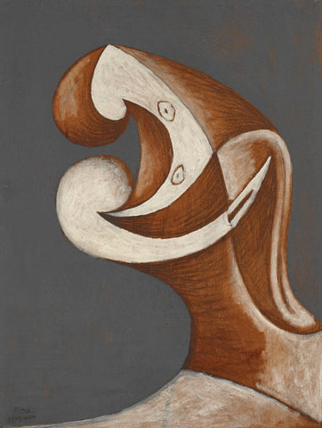 Profil - Pablo Picasso Painting - Canvas Prints by Pablo Picasso