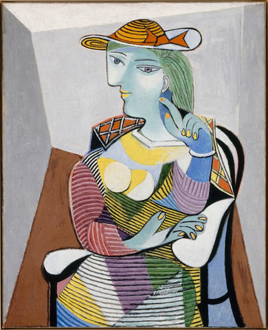 Seated Woman by Pablo Picasso