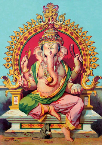 Raja Ravi Varma - Ganapati by Raja Ravi Varma