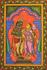 Ram And Sita - Ramayan Pattachitra Painting - Indian Traditional Art - Framed Prints