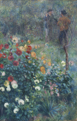 The Garden in the Rue Cortot by Pierre-Auguste Renoir