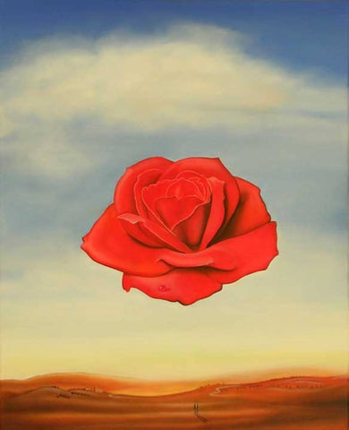 Rose Meditative - Posters by Salvador Dali