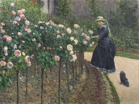 Portraits In The Comuntryside (Portraits à la Campagne) -  Gustave Caillebotte - Impressionist Painting - Canvas Prints by Gustave Caillebotte.