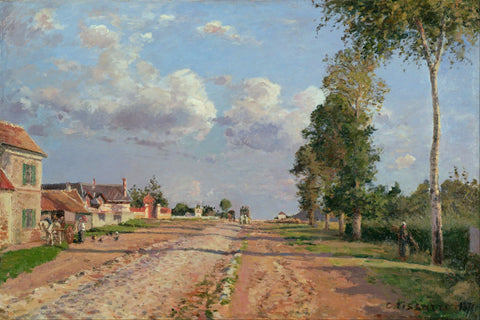 Route de Versailles, Rocquencourt - Life Size Posters by Camille Pissarro