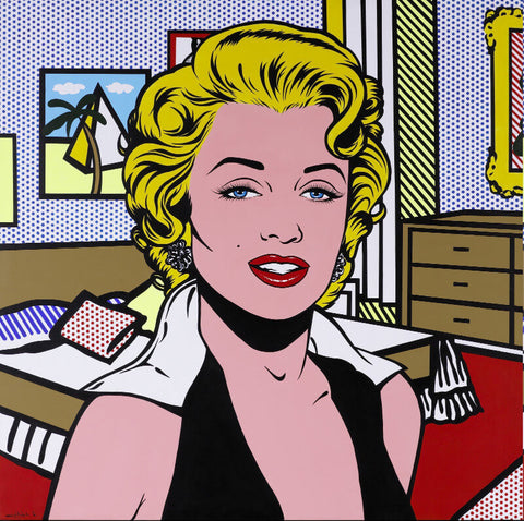 Marilyn Monroe - Version II by Roy Lichtenstein