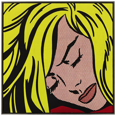 Sleeping Girl by Roy Lichtenstein
