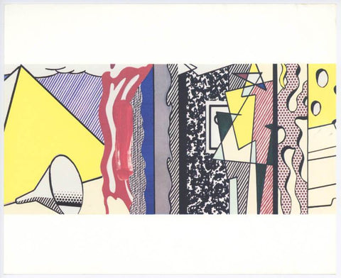 Study For Greene Street Mural by Roy Lichtenstein