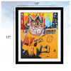 Jean-Michel Basquiat - Set of 10 Framed Poster Paper - (12 x 17 inches)each