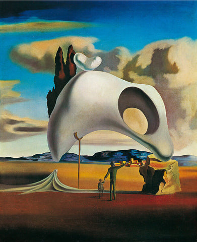 Atavistic Ruins After The Rain - (Vestiges Ataviques Après La Pluie), 1934 By Salvador Dali