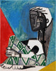 Seated Woman (Femme Accroupie)  - Pablo Picasso Masterpiece Painting - Posters