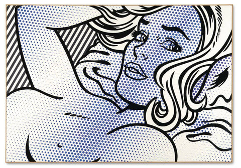 Seductive Girl - Roy Lichtenstein - Pop Art by Roy Lichtenstein