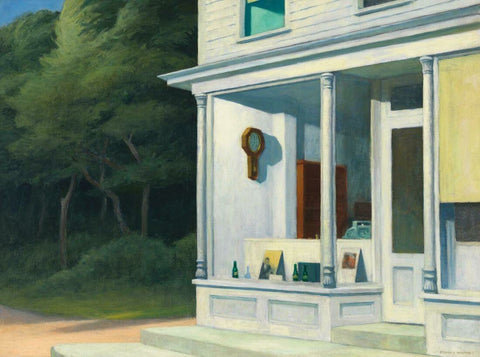 Seven A M - Edward Hopper by Edward Hopper