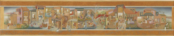 Shahzia Sikander - C.1989–90- Vintage Indian Miniature Art Painting - Life Size Posters