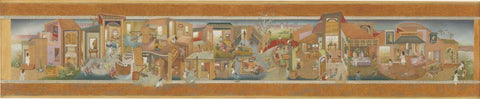 Shahzia Sikander - C.1989–90- Vintage Indian Miniature Art Painting by Miniature Vintage