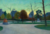 Shakespeare At Dusk (Central Park, New York) - Edward Hopper Painting -  American Realism Art - Canvas Prints