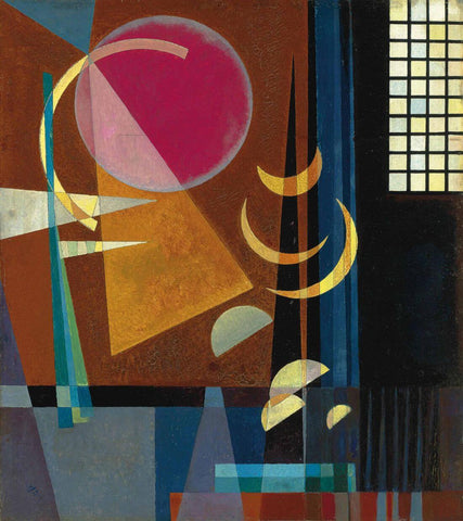 Sharp Quiet (Scharf Ruhig) - Wassily Kandinsky - Large Art Prints by Wassily Kandinsky