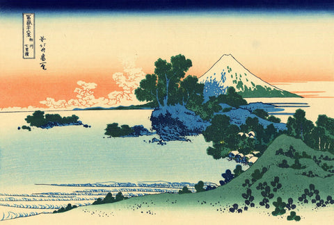Shichiri Beach - Life Size Posters by Katsushika Hokusai