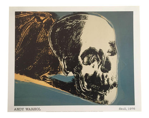 Skull Andy Warhol - Pop Art by Andy Warhol