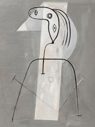 Standing Woman (Femme Debout) – Pablo Picasso Painting by Pablo Picasso