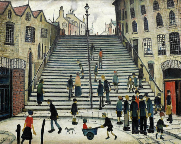 Steps Of Wick - L S Lowry - Art Prints