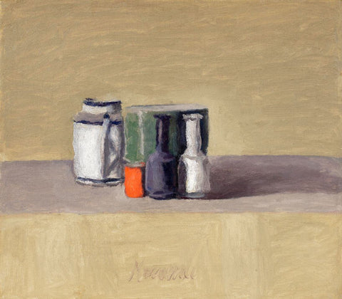 Still Life XXI (Natura Morta) - Giorgio Morandi by Giorgio Morandi